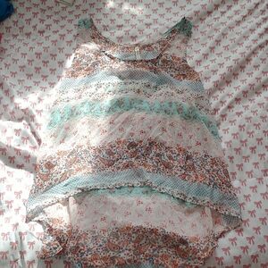 DNA Couture Multicolor Paisley Top